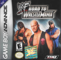 WWF Road to Wrestlemania GameBoy Advance US box art